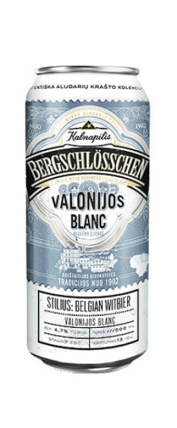 Bergschlösschen Valonijos Blanc.